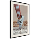 Poster - Dance  - zwart passepartout