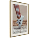 Poster - Dance  - goud passepartout