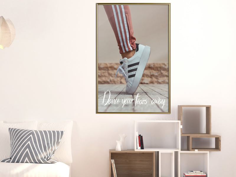 Poster - Dance  - goud
