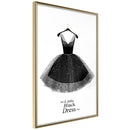 Poster - LBD  - goud