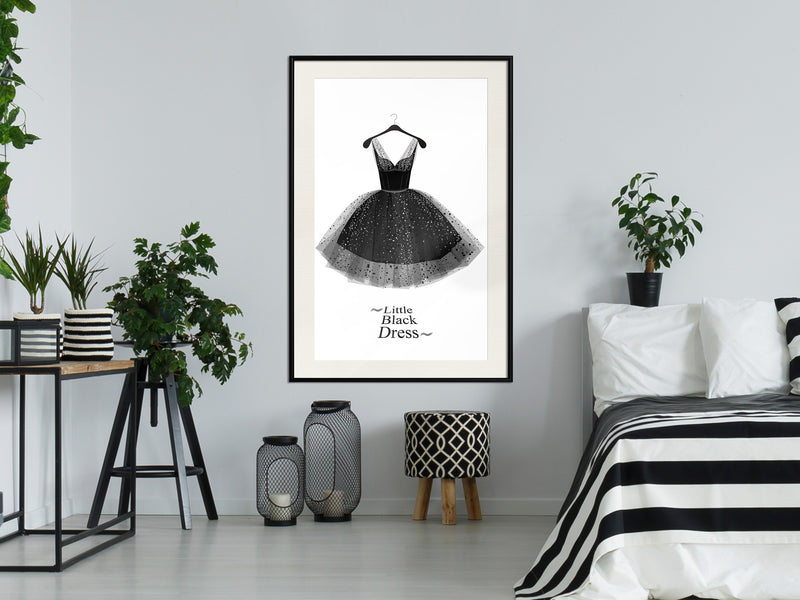 Poster - LBD  - zwart passepartout