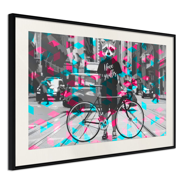 Poster - Interspecies Love  - zwart passepartout