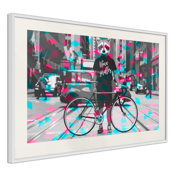 Poster - Interspecies Love  - wit passepartout