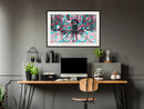 Poster - Interspecies Love  - zwart passepartout