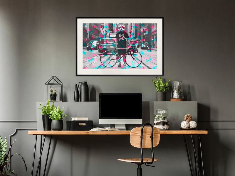 Poster - Interspecies Love  - zwart passepartout