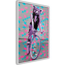 Poster - Extraordinary Cyclist  - wit