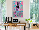 Poster - Extraordinary Cyclist  - wit