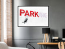 Poster - Banksy: Park(ing)  - zwart