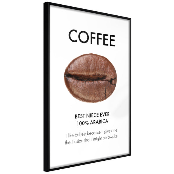 Poster - Coffee I  - zwart