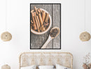 Poster - Kitchen Essentials  - zwart