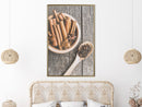 Poster - Kitchen Essentials  - goud