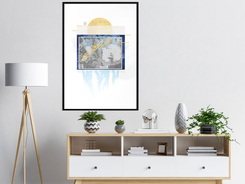 Poster - The Coldest Continent  - zwart