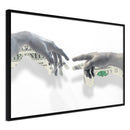Poster - Touch of Money  - zwart