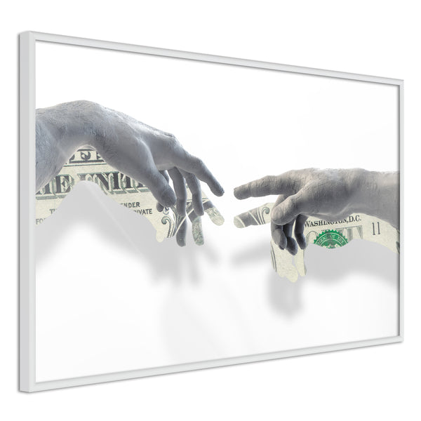 Poster - Touch of Money  - wit
