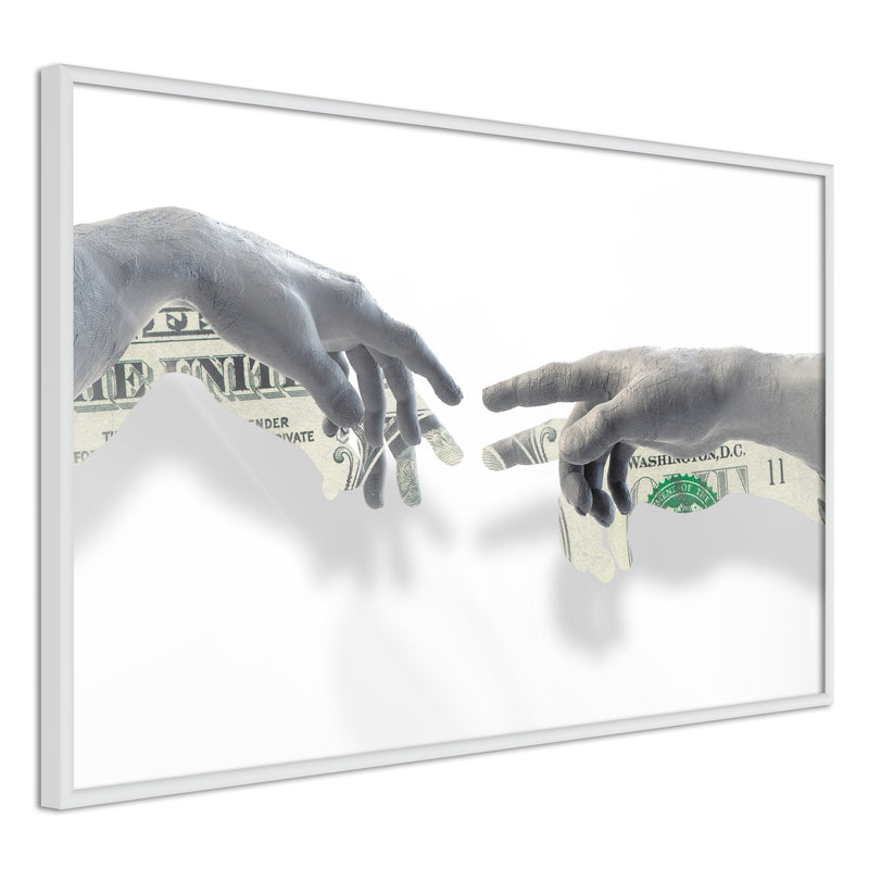 Poster - Touch of Money  - wit