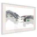 Poster - Touch of Money  - wit passepartout