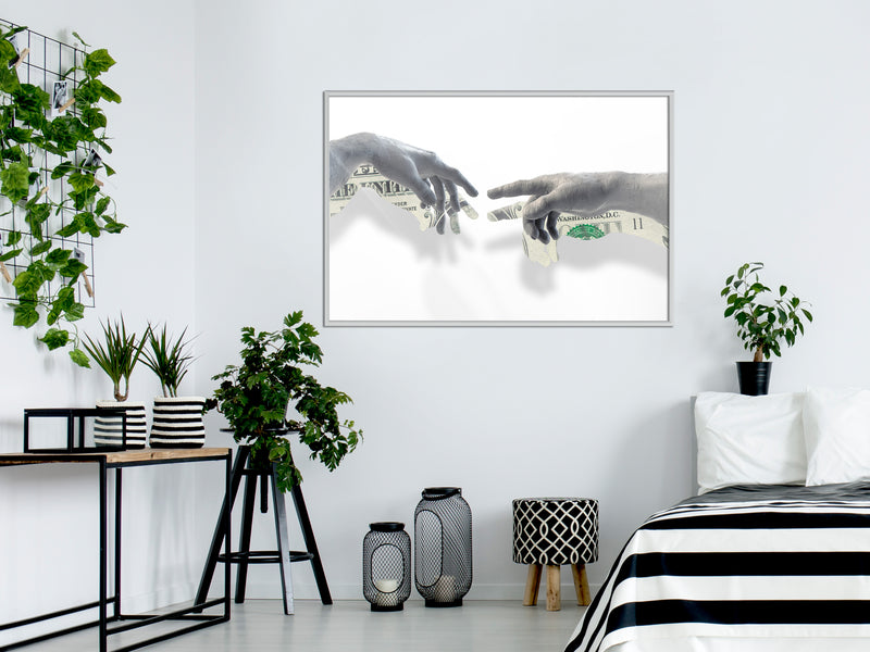 Poster - Touch of Money  - wit