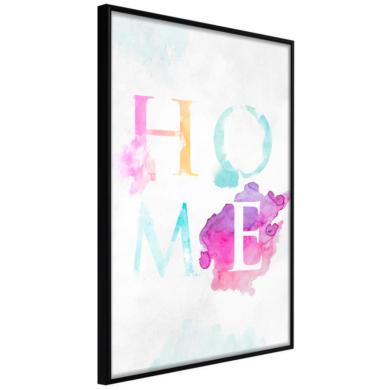 Poster - Home III  - zwart