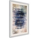 Poster - Lost I  - wit passepartout