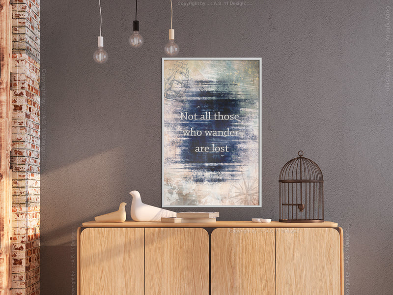 Poster - Lost I  - wit