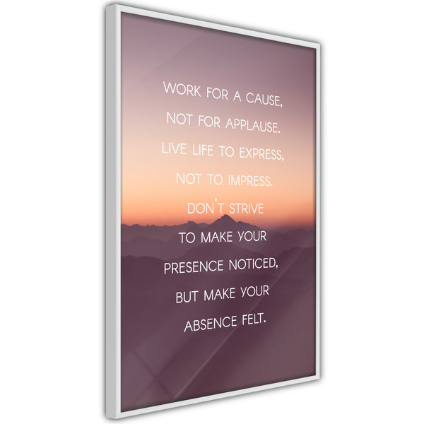 Poster - Good Advice  - wit