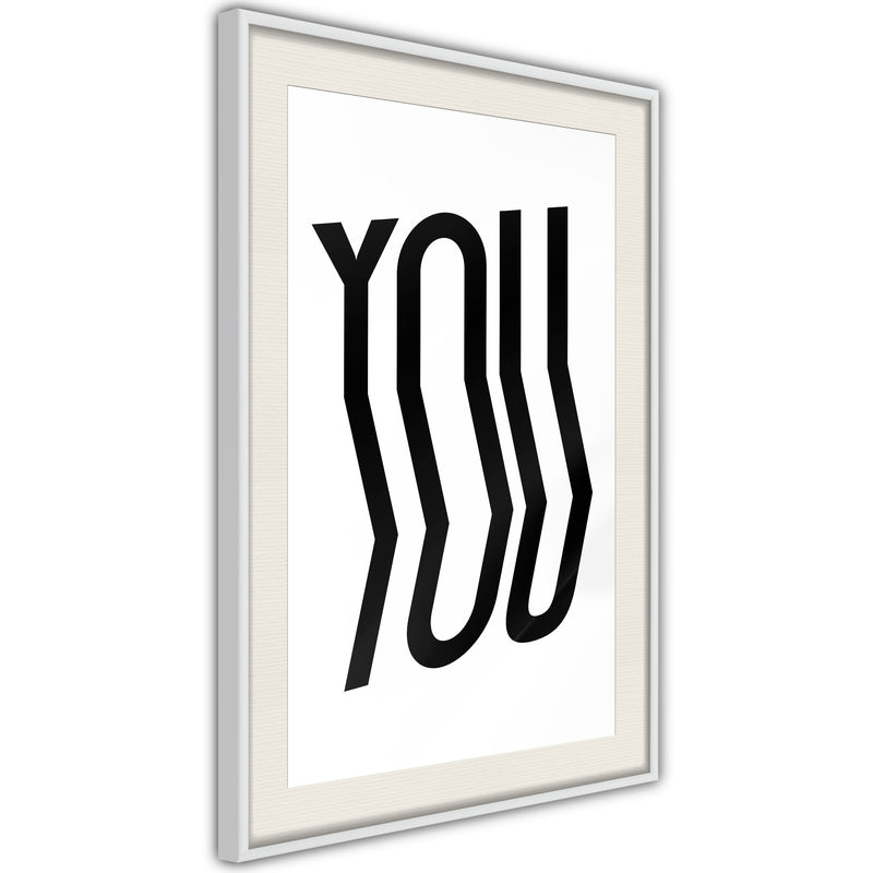 Poster - Only You  - wit passepartout
