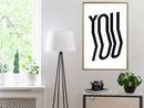 Poster - Only You  - goud