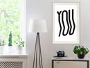 Poster - Only You  - wit passepartout