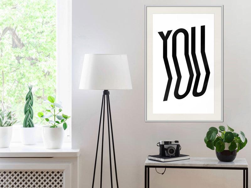 Poster - Only You  - wit passepartout