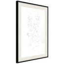 Poster - Connect the Dots  - zwart passepartout