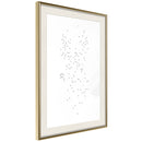 Poster - Connect the Dots  - goud passepartout