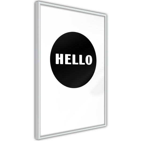 Poster - Greeting  - wit