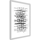 Poster - Love Letter  - wit