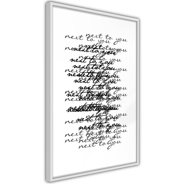 Poster - Love Letter  - wit