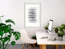 Poster - Love Letter  - wit passepartout