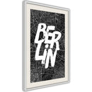 Poster - Negative Berlin [Poster]  - wit passepartout