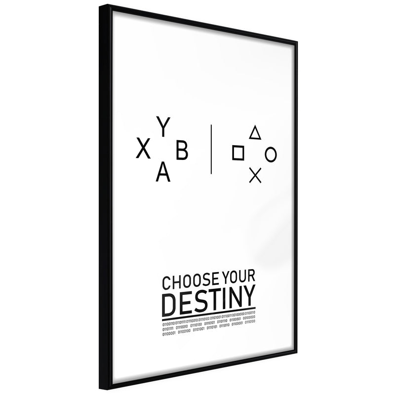 Poster - Which Team Are You On?  - zwart