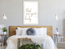 Poster - Compliment  - wit passepartout