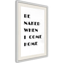 Poster - Special Request  - wit passepartout