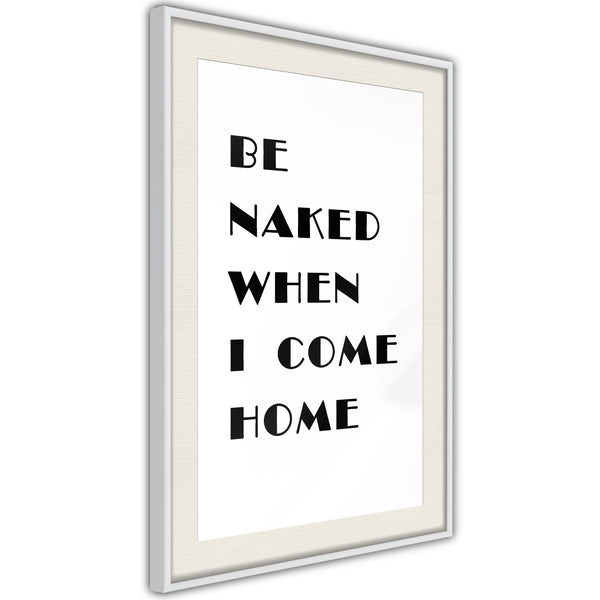 Poster - Special Request  - wit passepartout