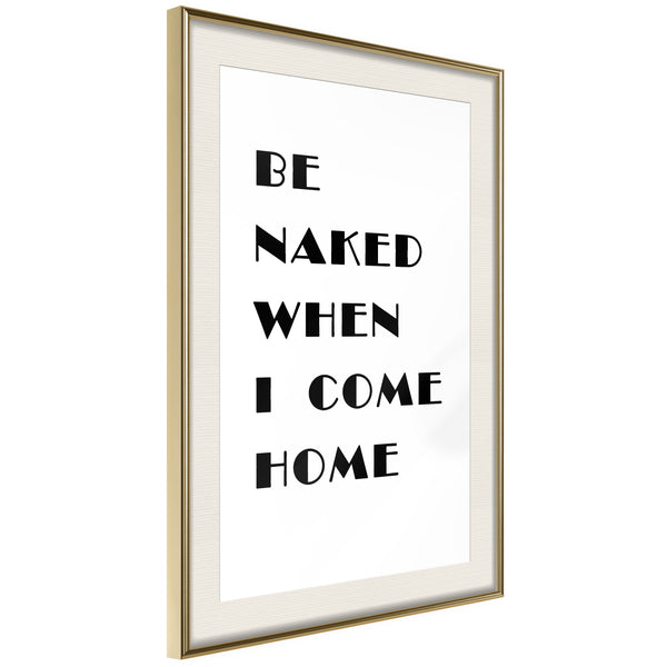 Poster - Special Request  - goud passepartout