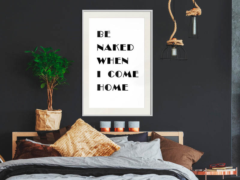 Poster - Special Request  - wit passepartout