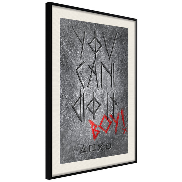 Poster - Daily Dose of Motivation  - zwart passepartout