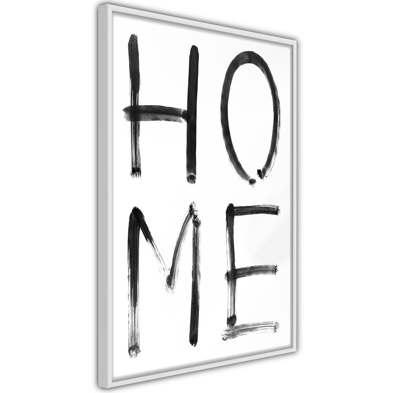 Poster - Simply Home (Vertical)  - wit