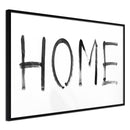 Poster - Simply Home (Horizontal)  - zwart