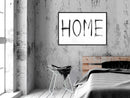 Poster - Simply Home (Horizontal)  - zwart