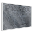 Poster - Prada (Grey)  - wit