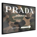 Poster - Prada (Camo)  - zwart