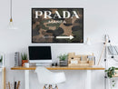 Poster - Prada (Camo)  - zwart