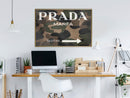 Poster - Prada (Camo)  - goud